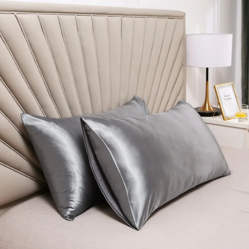 Housse de Coussin en Soie de Murier pour la Santé de la Peau et des Cheveux (Unisexe)