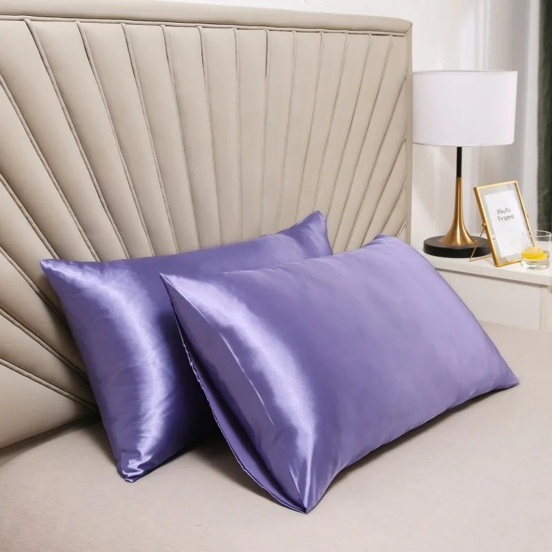 Housse de Coussin en Soie de Murier pour la Santé de la Peau et des Cheveux (Unisexe)