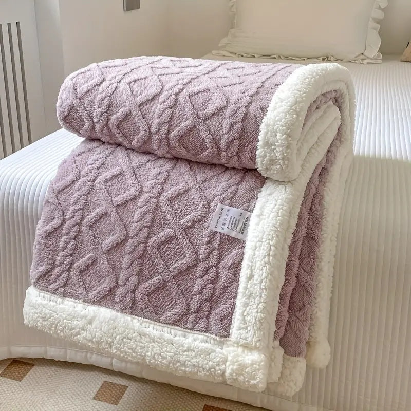 Couverture Sherpa Luxueuse pour Toutes les Saisons
