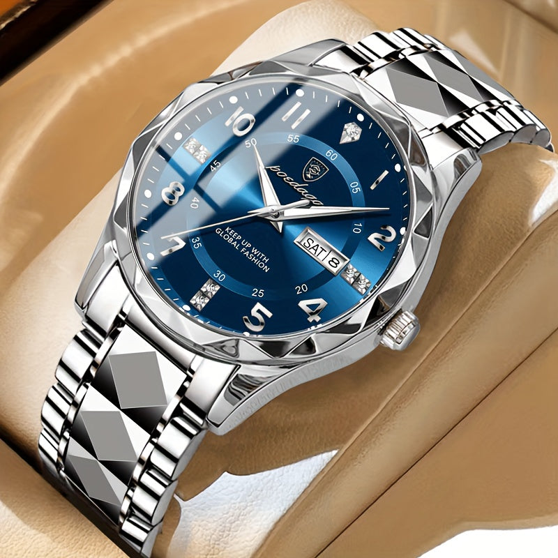 Montre de sport multifonctionnelle étanche pour hommes - Titane