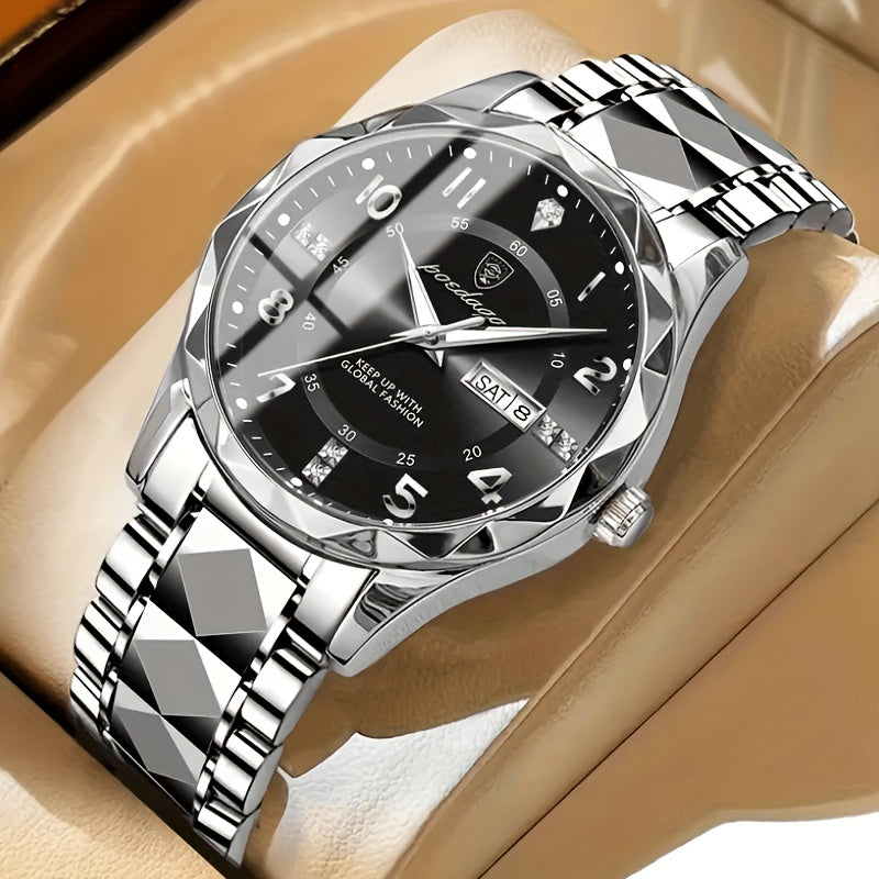 Montre de sport multifonctionnelle étanche pour hommes - Titane