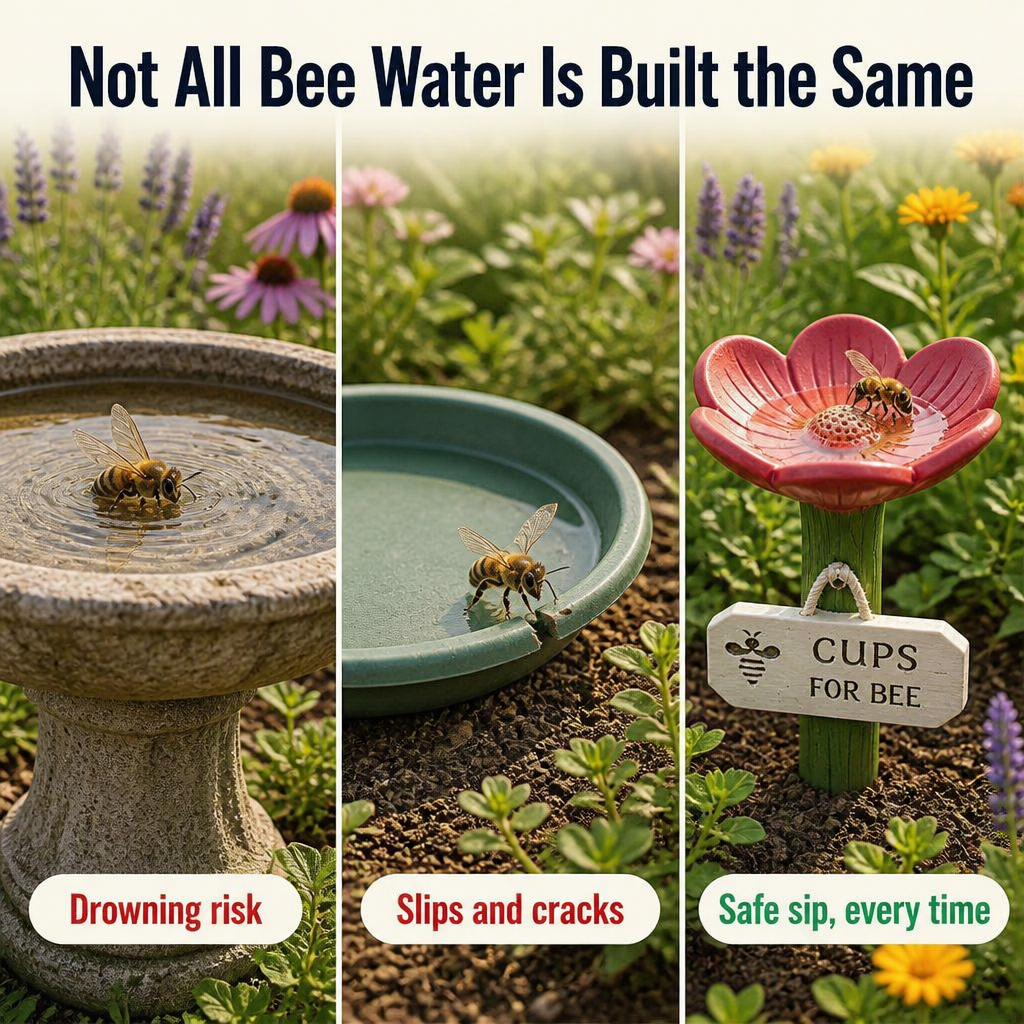 BloomNest™ — Sauvez les Abeilles assoiffées avec la Fleurs la Plus Belle de Votre Jardin