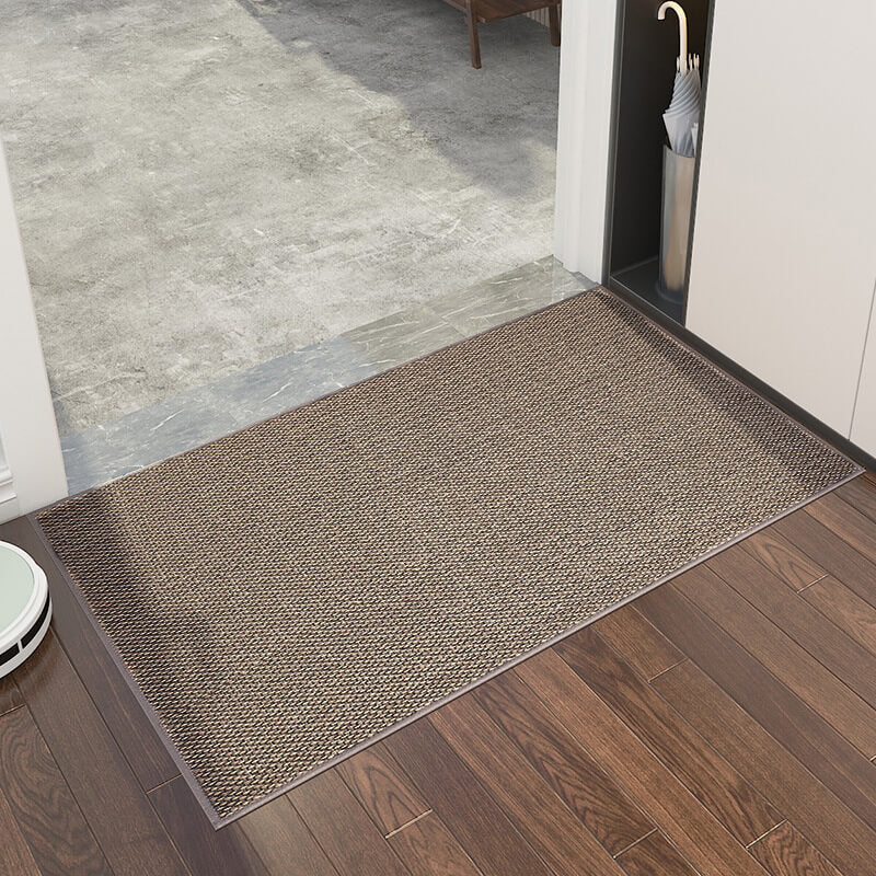 Tapis d'entrée tissé lavable en machine