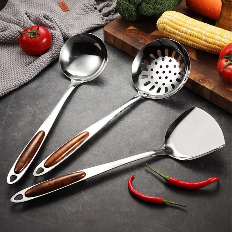 Küchenmeister – Ensemble d'ustensiles de cuisine en acier inoxydable premium