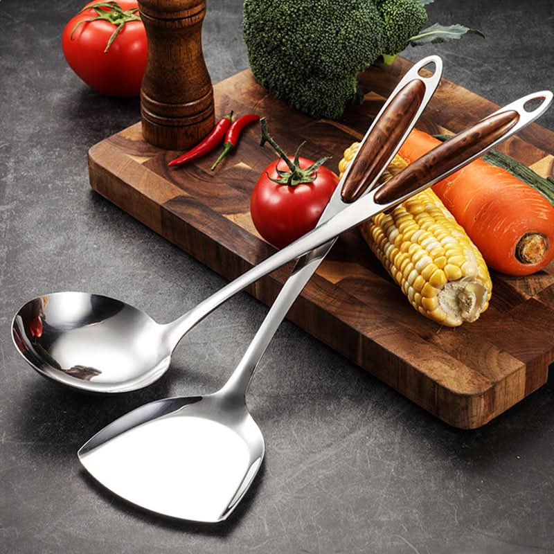 Küchenmeister – Ensemble d'ustensiles de cuisine en acier inoxydable premium