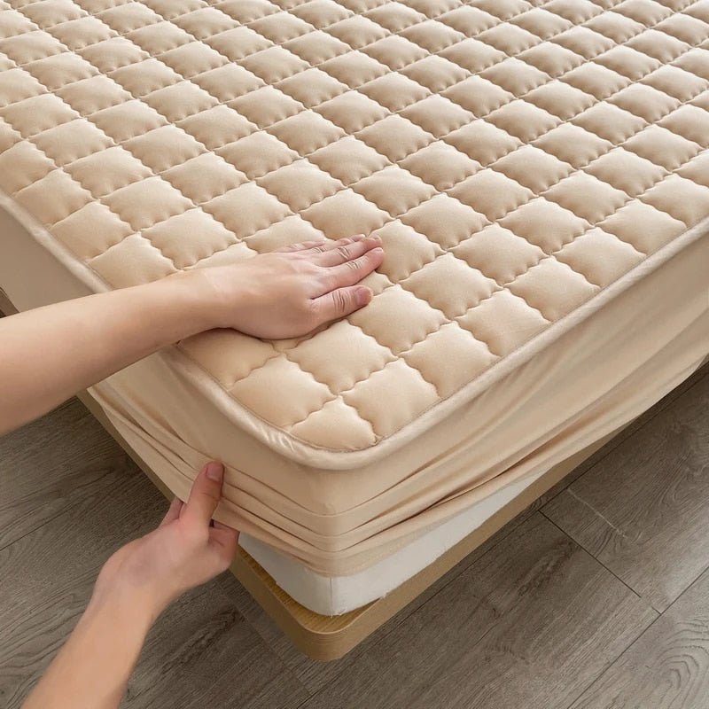 DreamPad Housse de Matelas | Luxueuse & Respirante | Protection Hygiénique | Douce & Lavable