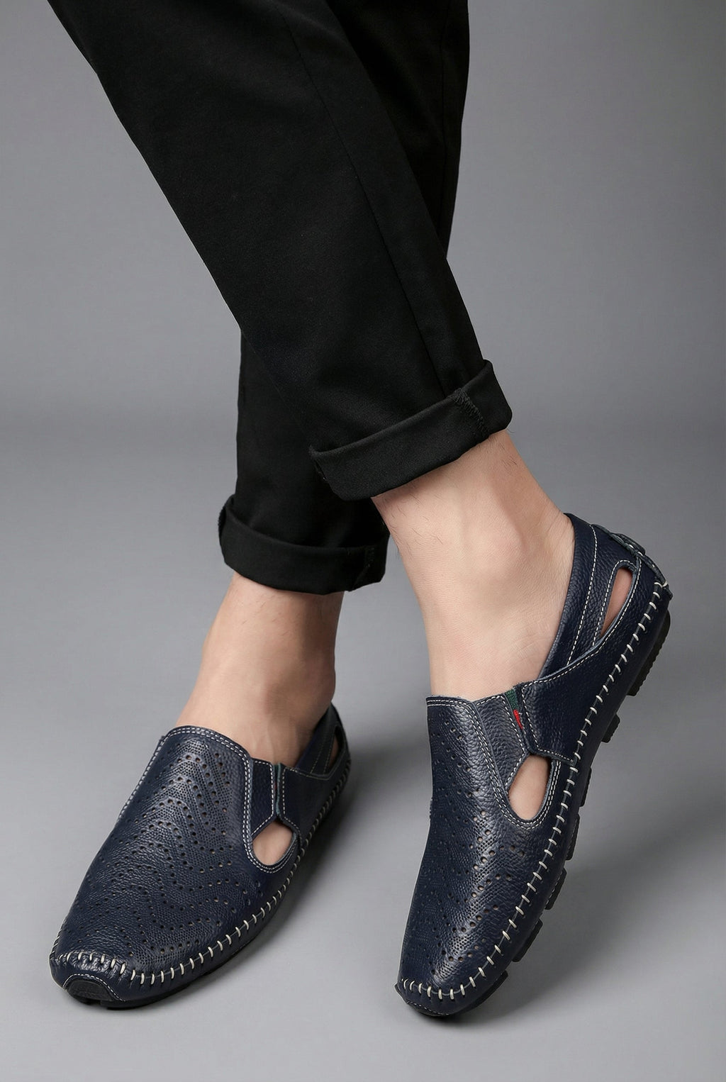 Mocassins pour hommes respirants et décontractés pour un confort estival