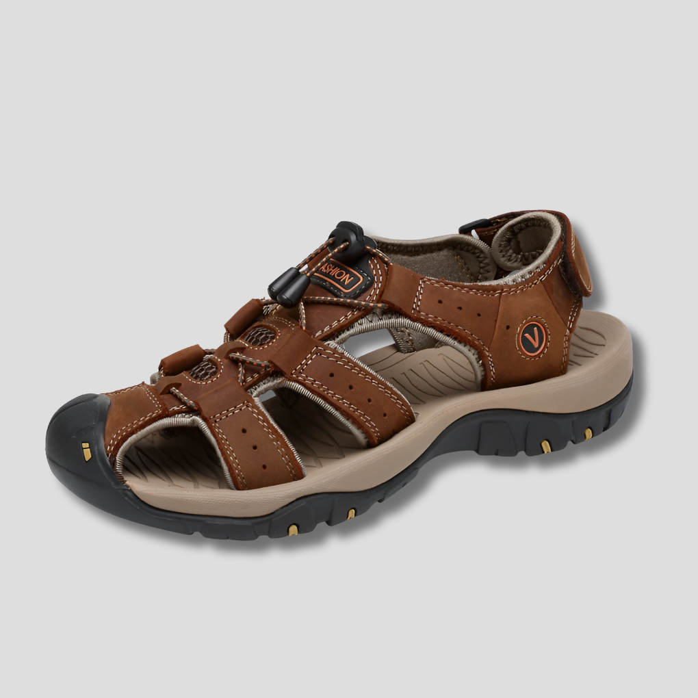 Sandales Orthopédiques pour Hommes avec Sangles Ajustables pour un Confort Toute la Journée