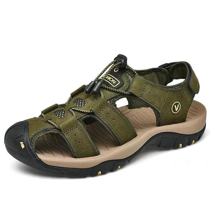 Sandales Orthopédiques pour Hommes - Chaussures Confortables avec Support de Voûte
