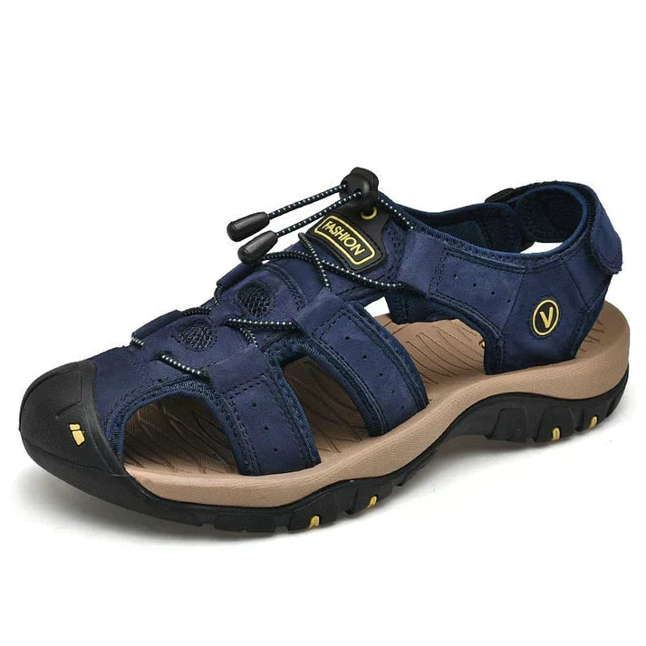 Sandales Orthopédiques pour Hommes - Chaussures Confortables avec Support de Voûte