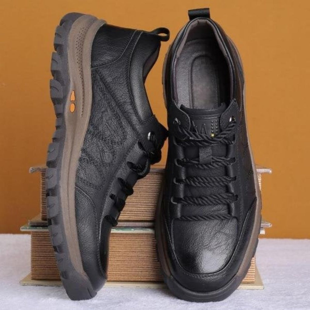 Chaussures décontractées orthopédiques pour hommes, résistantes à l'eau