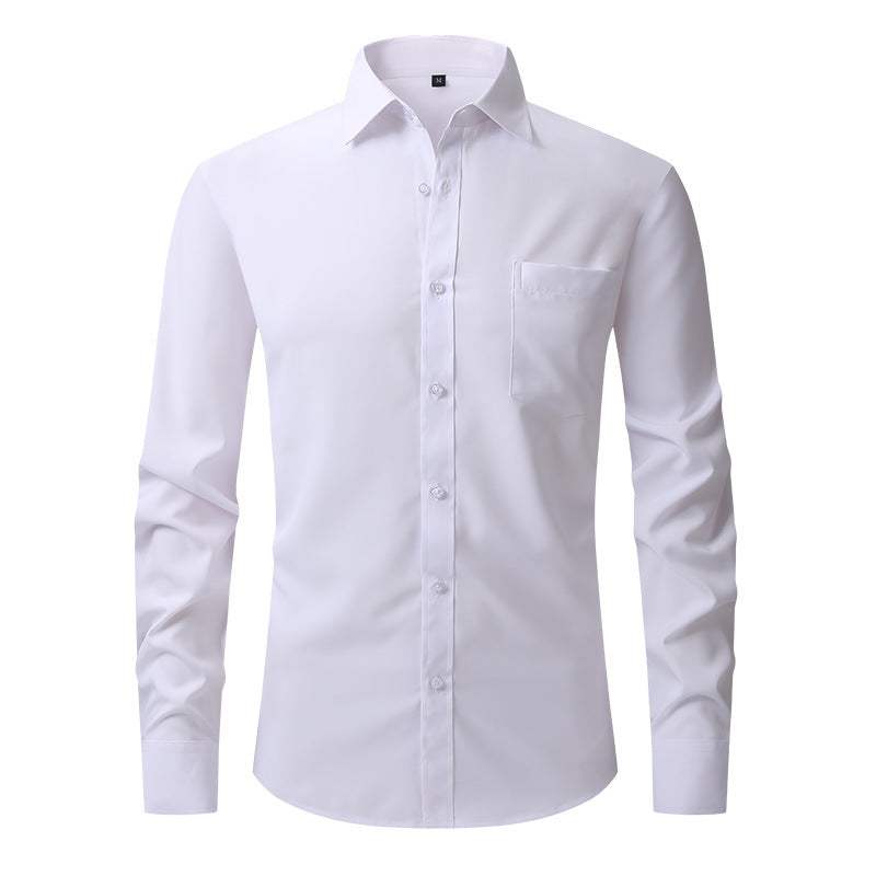 Chemise Professionnelle pour Hommes - Coupe Ajustée et Polyvalente