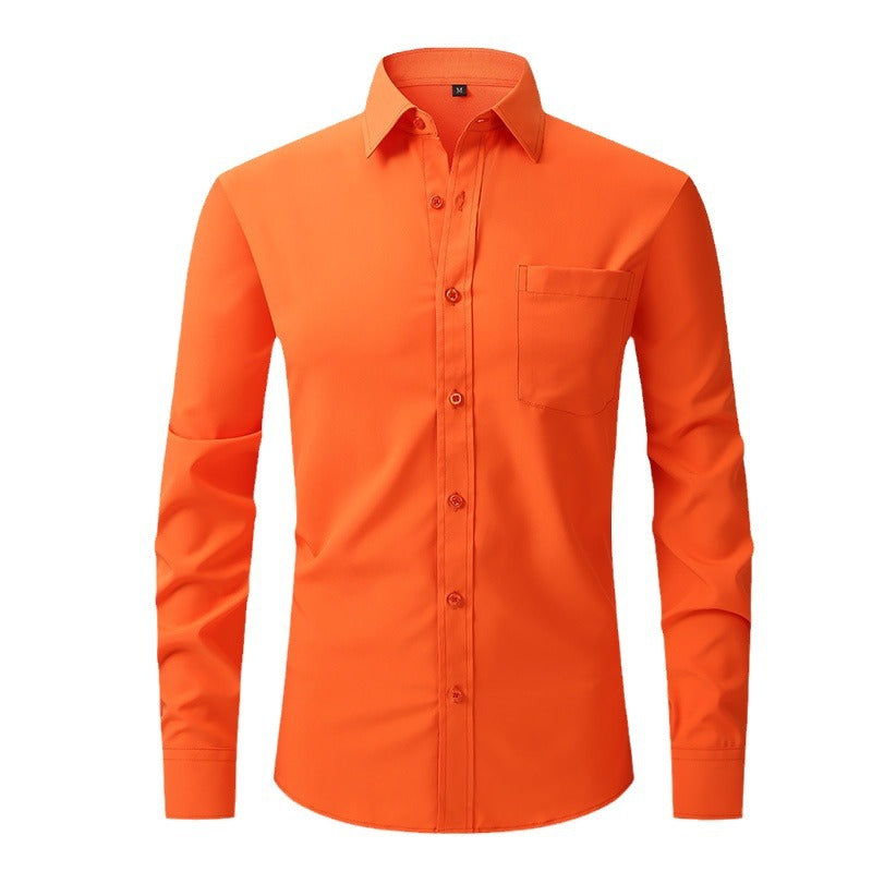 Chemise Professionnelle pour Hommes - Coupe Ajustée et Polyvalente