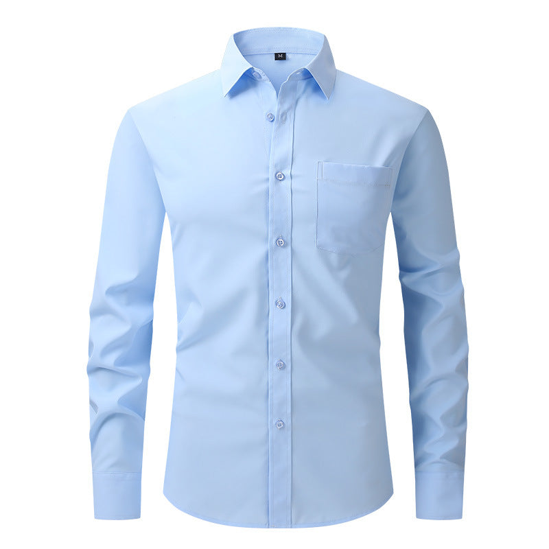 Chemise Professionnelle pour Hommes - Coupe Ajustée et Polyvalente