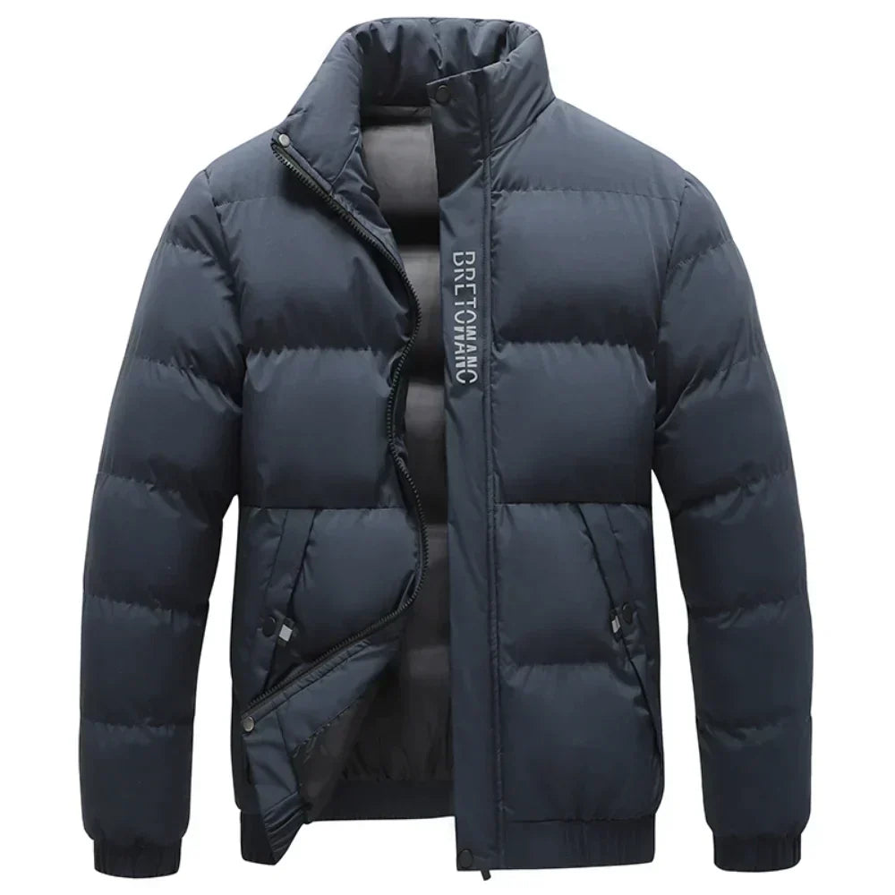 Veste d'hiver matelassée pour hommes - Chaude et élégante
