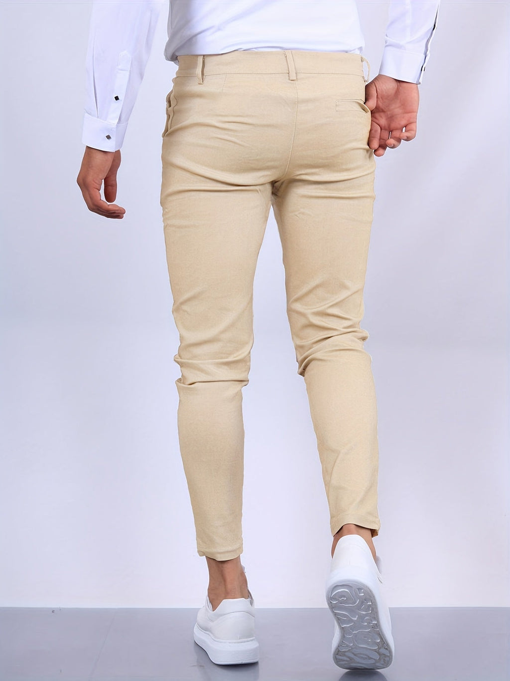 Pantalons décontractés ajustés pour hommes