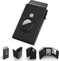 Portefeuille Slim RFID pour Hommes avec Support de Traceur