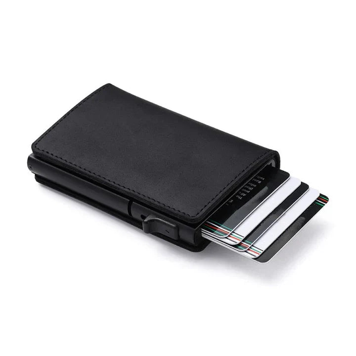 Portefeuille Slim RFID pour Hommes avec Support de Traceur