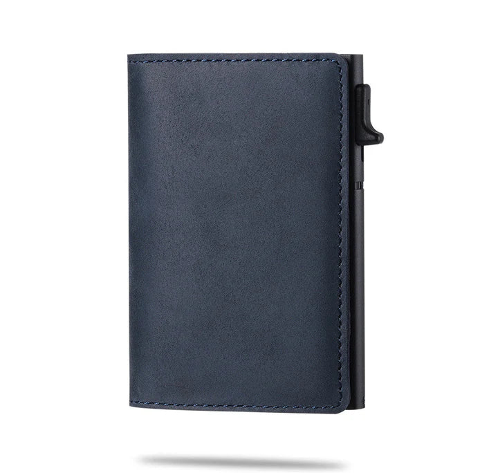 Portefeuille Slim RFID pour Hommes avec Support de Traceur