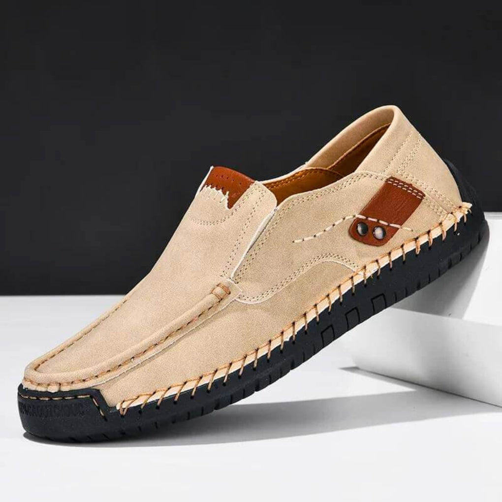Chaussures Slip-On pour Hommes avec Support de Voûte Plantaire pour un Équilibre Amélioré