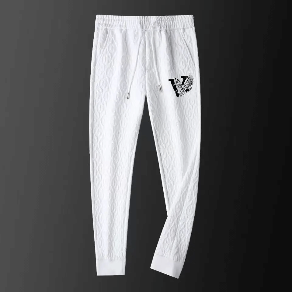 Ensemble de survêtement pour hommes avec veste zippée intégrale et pantalons en tricot à câble élégant