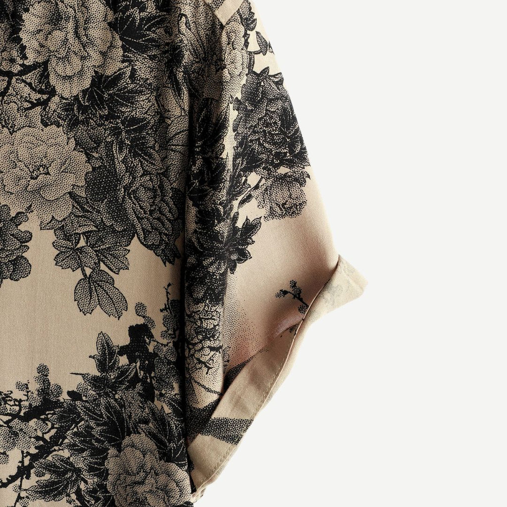 Chemise à manches courtes Vintage Blossom AirLight pour hommes