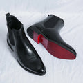 Bottes Chelsea pour hommes - Style cheville à bout capuchon