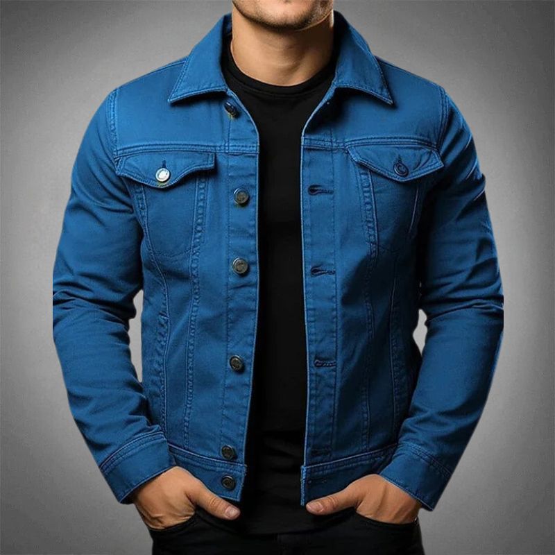 Veste en Jean Classique Intemporelle pour Homme