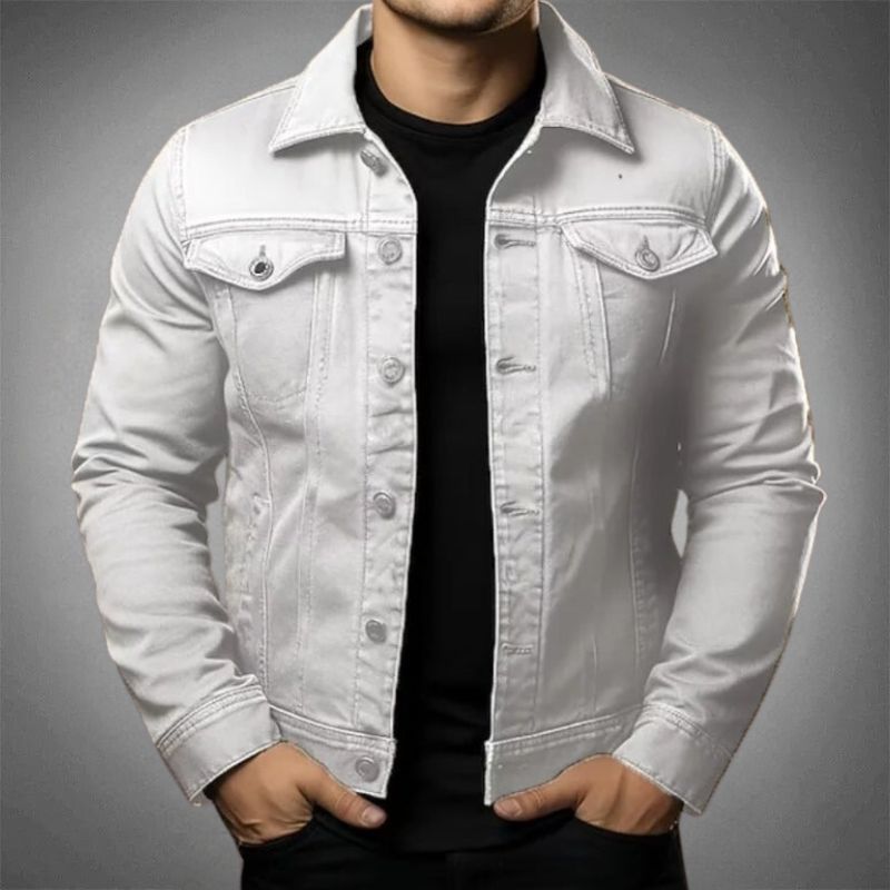 Veste en Jean Classique Intemporelle pour Homme