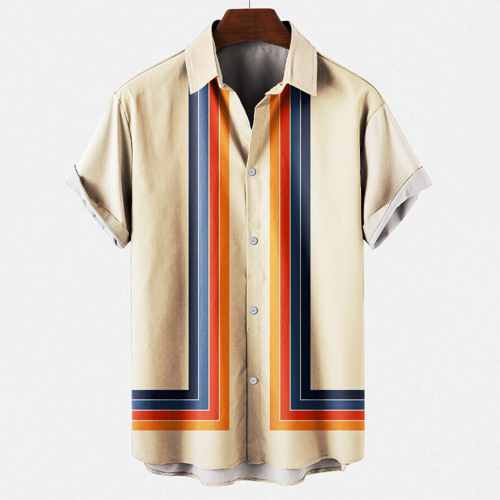 Chemise Classique Rétro pour Homme pour un Port Polyvalent