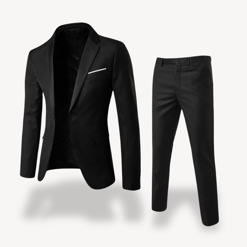 Ensemble Formelle pour Hommes en Deux Pièces avec Blazer et Pantalon