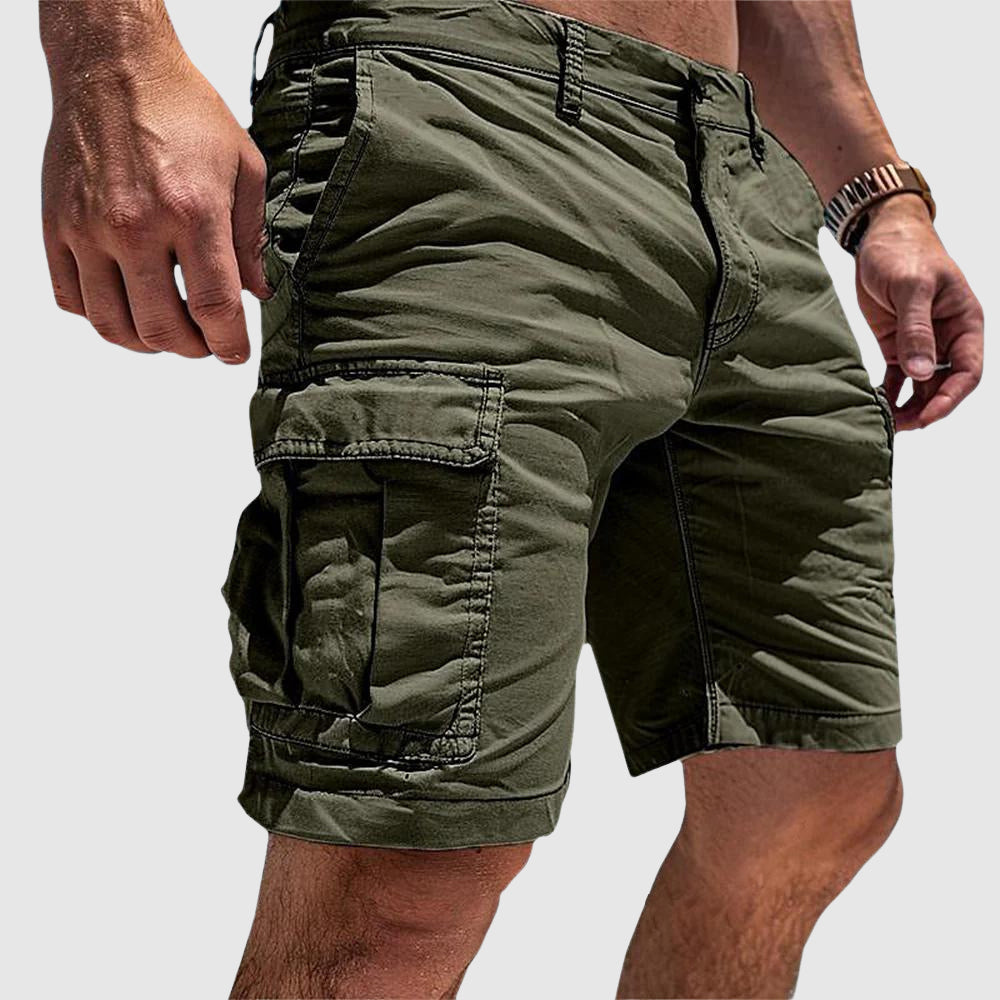 Shorts cargo pour hommes avec poches utilitaires