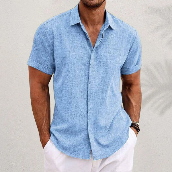 Chemise à Manches Courtes pour Hommes - Oliver