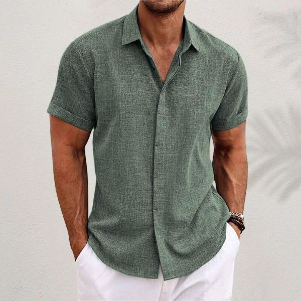 Chemise à Manches Courtes pour Hommes - Oliver