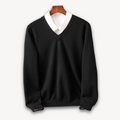 Pull V pour Homme - Coupe Slim et Confort Doux