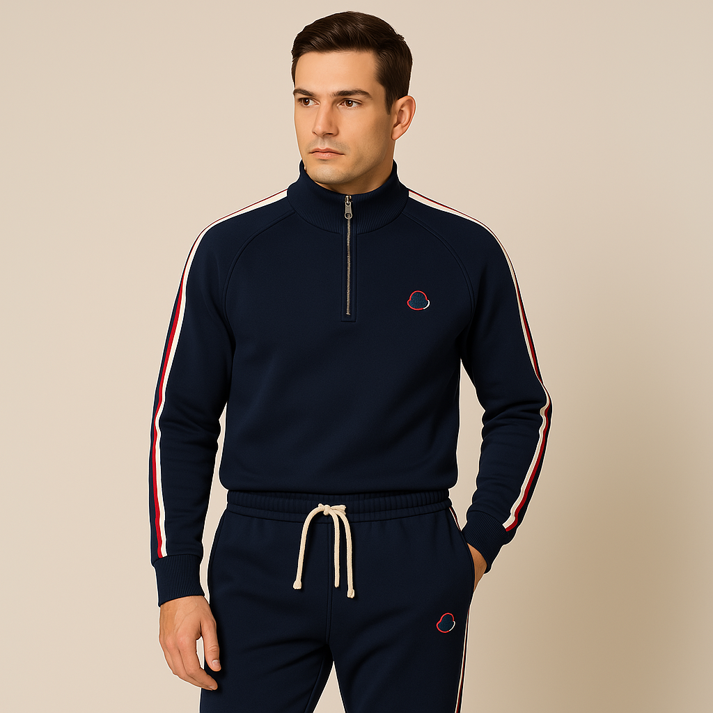 Ensemble de Survêtement Stylé pour Hommes - Sweat à Capuche Zippé et Jogging