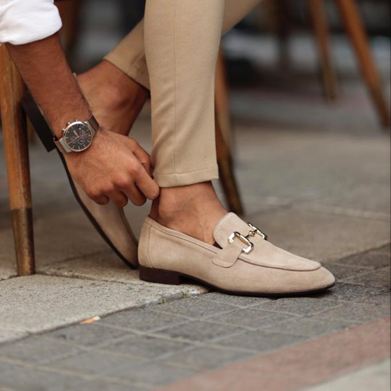 Mocassins pour Hommes avec Détail en Bit