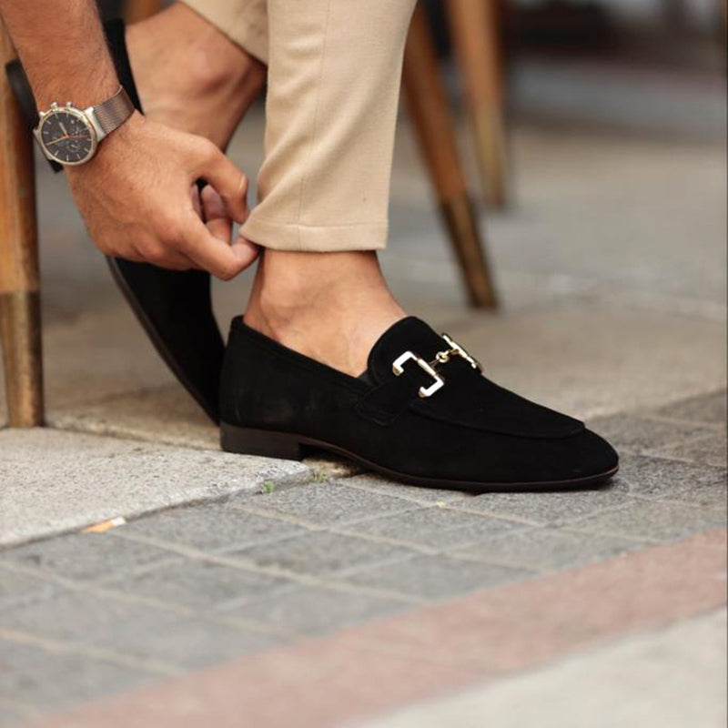 Mocassins pour Hommes avec Détail en Bit