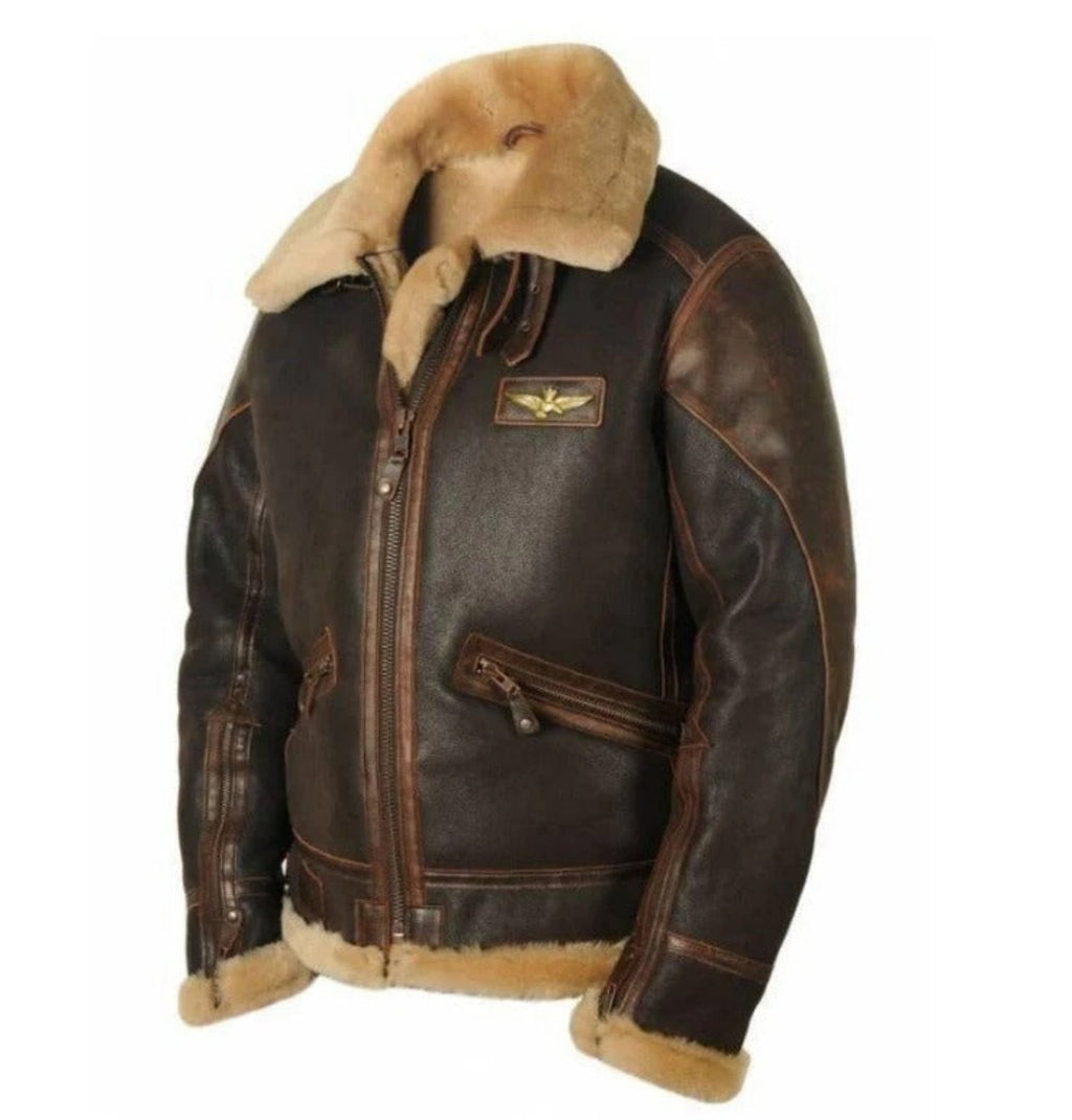 Veste Vintage Épaisse pour Hommes pour l'Automne/Hiver