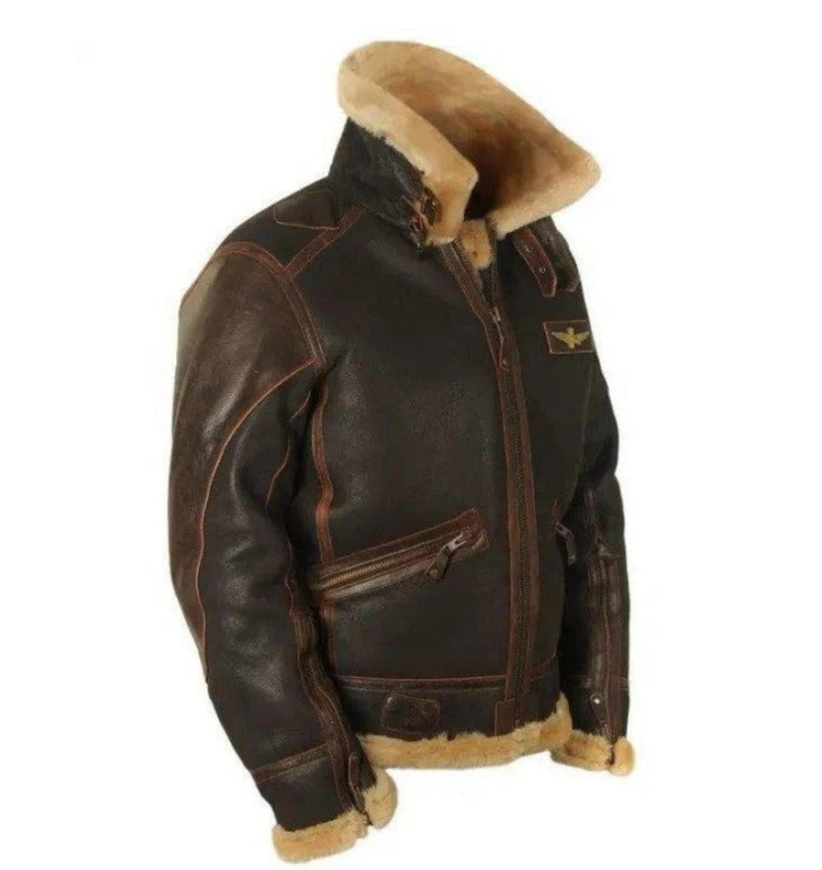 Veste Vintage Épaisse pour Hommes pour l'Automne/Hiver