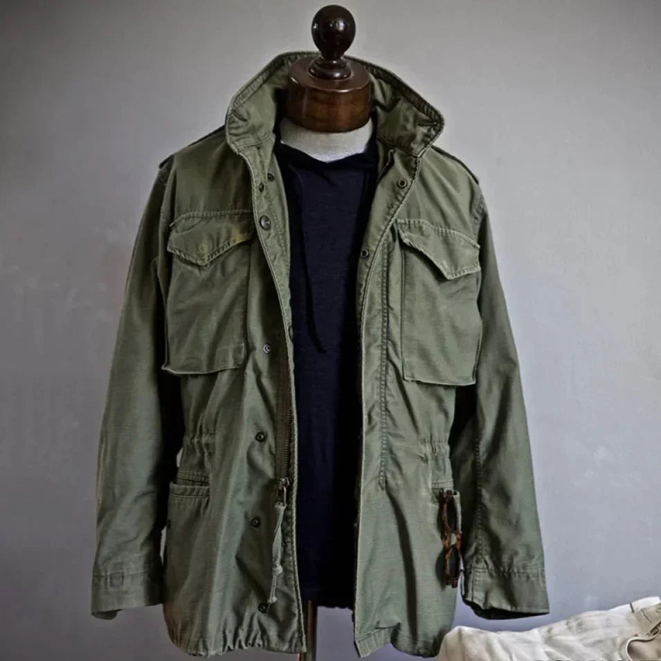 Veste de Champ Vintage pour Hommes avec Taille Ajustable