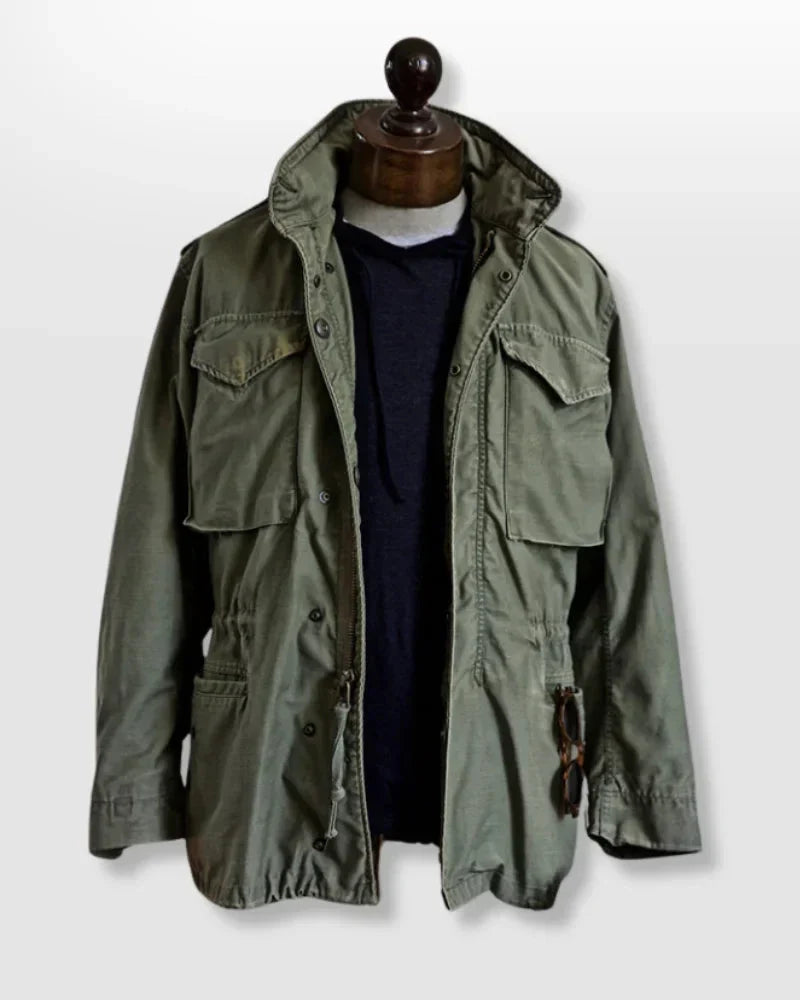 Veste de Champ Vintage pour Hommes avec Taille Ajustable