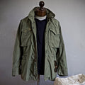 Veste Militaire Vintage pour Hommes avec Capuche Cachée