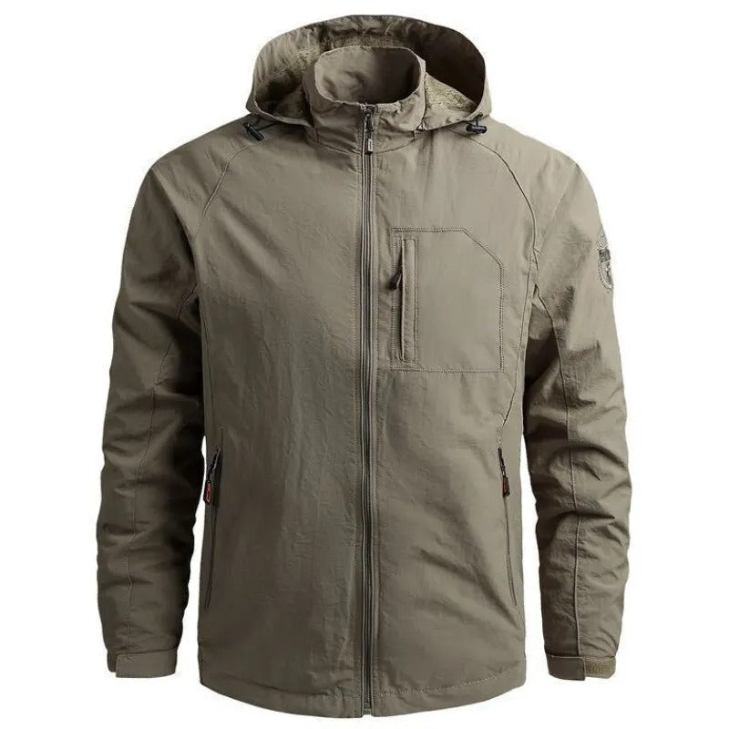 Veste Cargo d'Été Imperméable et Respirante pour Hommes