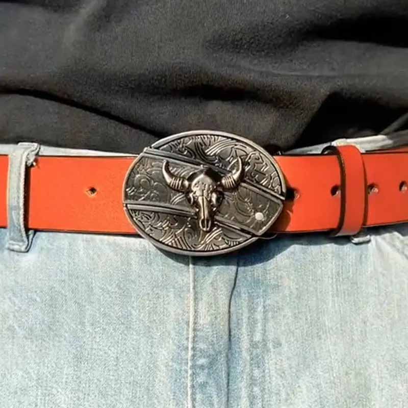 Boucle de ceinture en métal ovale Cowboys | BowLift