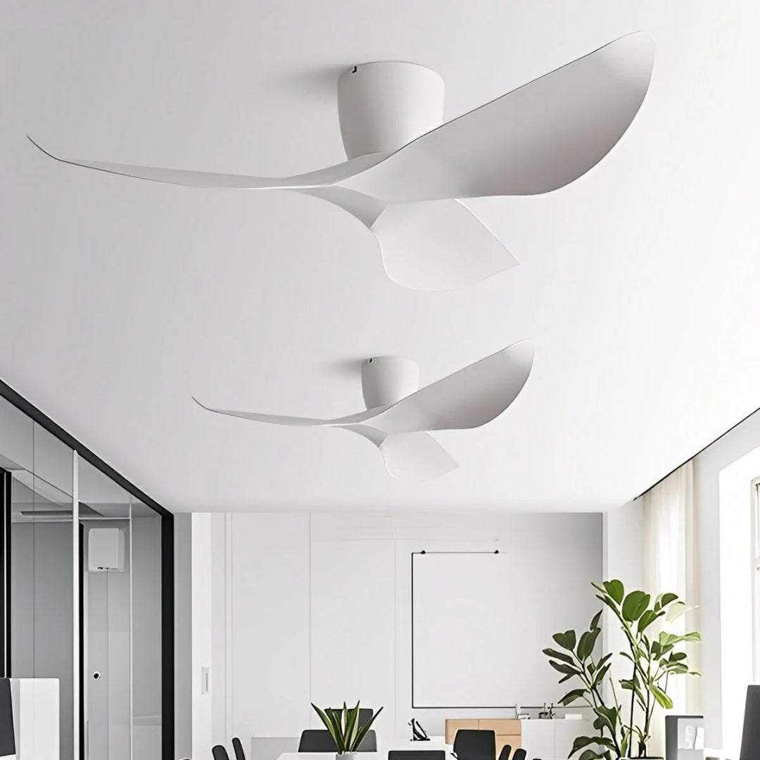 Nelvarn – Ventilateur de Plafond Minimaliste avec Lames