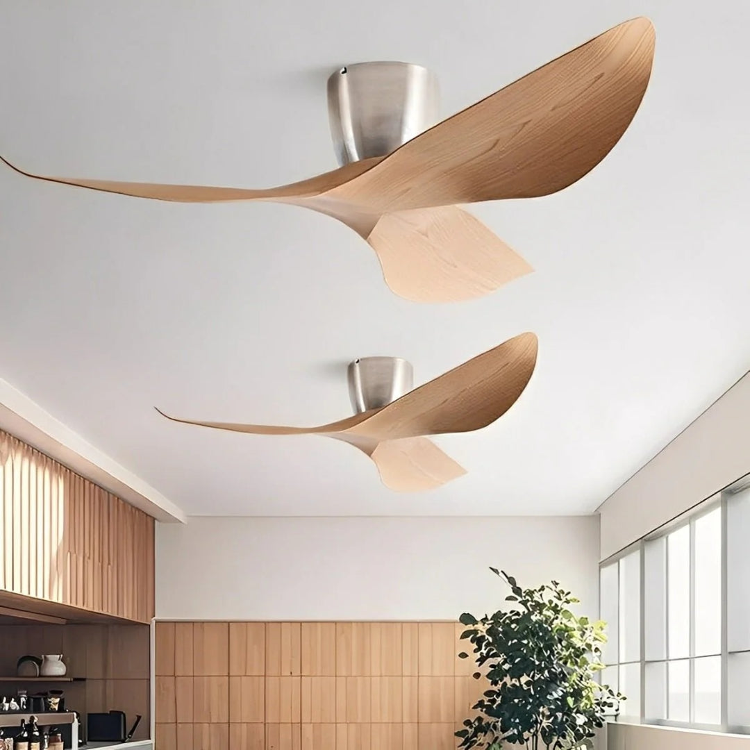 Nelvarn – Ventilateur de Plafond Minimaliste avec Lames