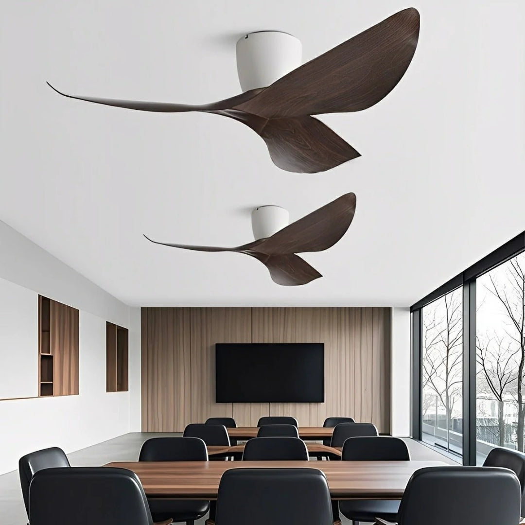 Nelvarn – Ventilateur de Plafond Minimaliste avec Lames