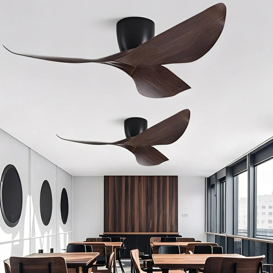 Nelvarn – Ventilateur de Plafond Minimaliste avec Lames