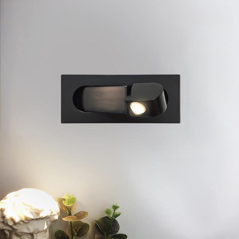 Lampe de lecture LED moderne réglable de chevet - Finitions variées